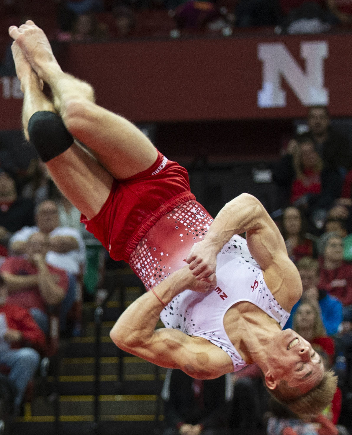 NU men's gymnastics vs. Illinois, Oklahoma, 2.2